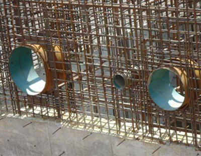 土建工程防水套管安裝現(xiàn)場(chǎng)
